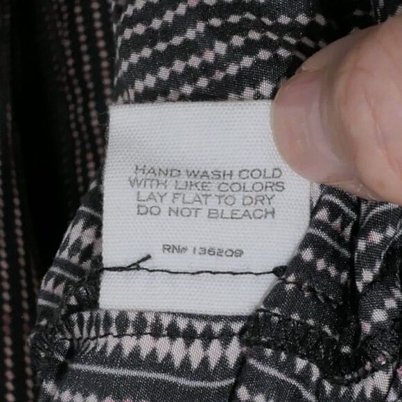 Hatch Maternity Paulina Dress Diamond Geo Print S 1 Brown Pink Sleeveless EUC - Picture 8 of 8